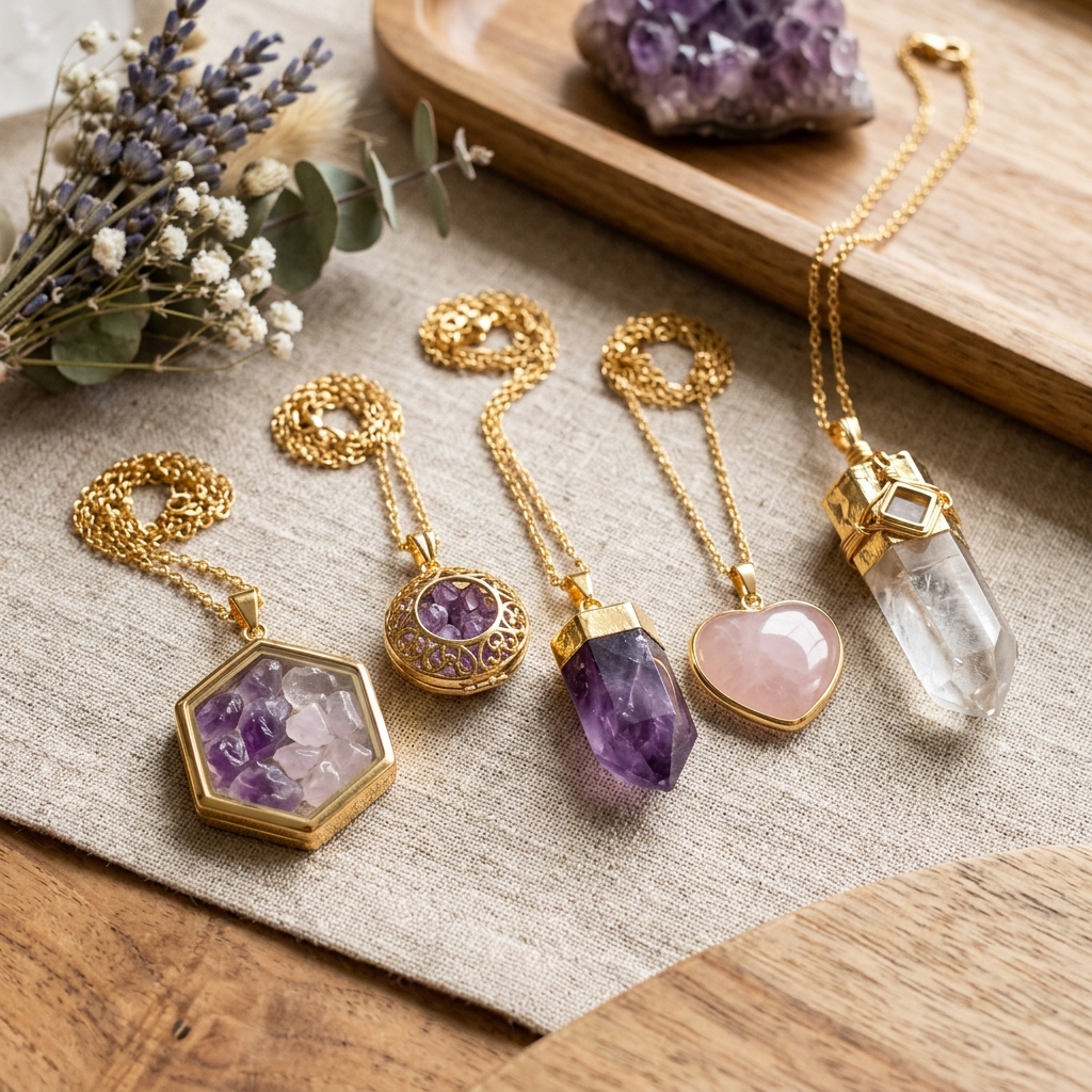 Crystal Lockets